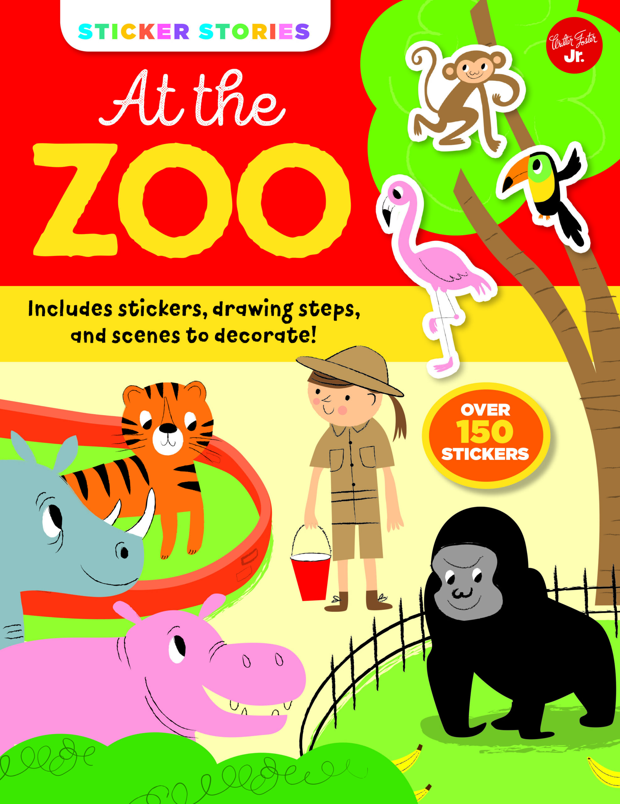 Sticker Stories: At the Zoo - Walter Foster