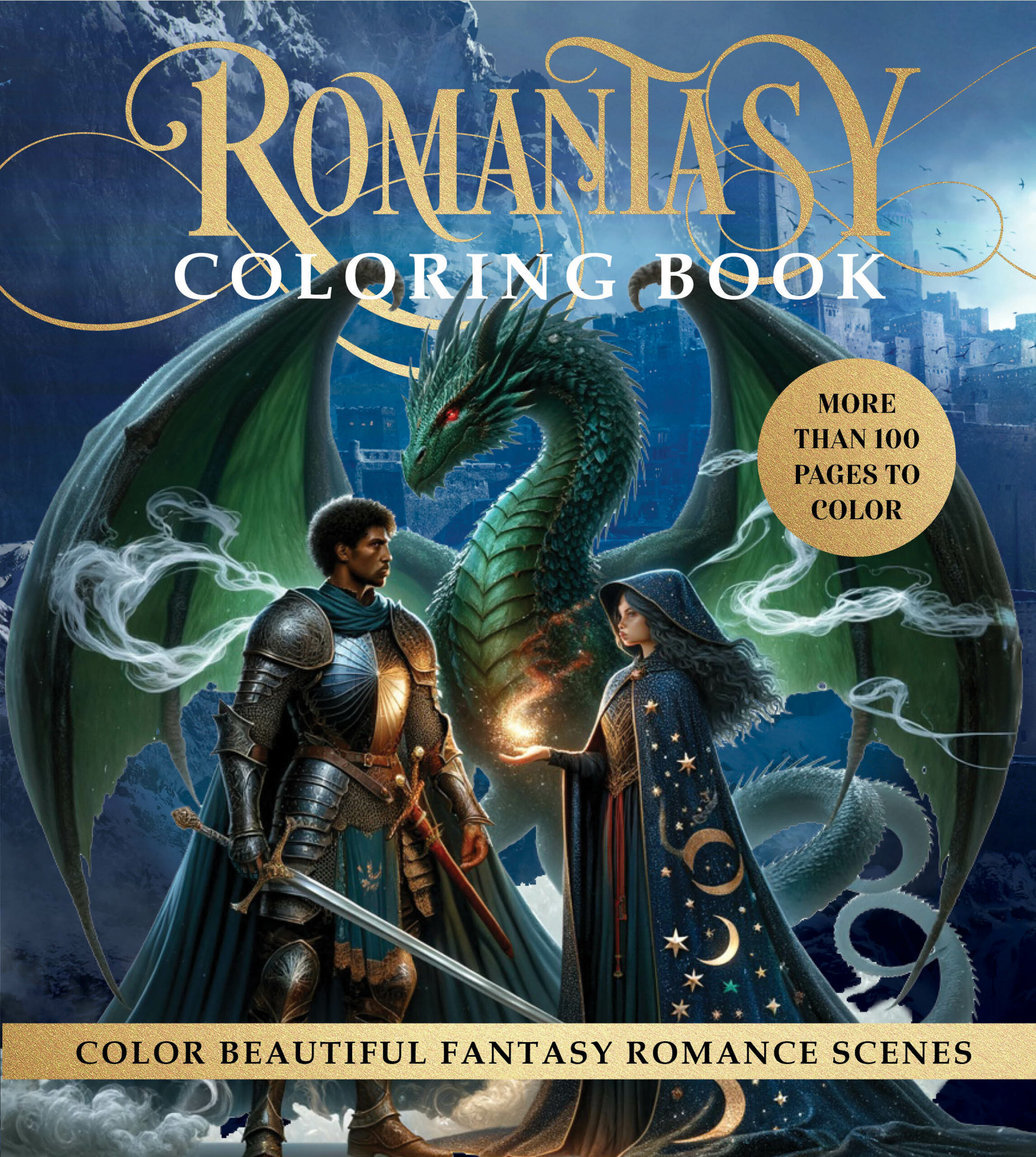 Romantasy Coloring Book - Walter Foster