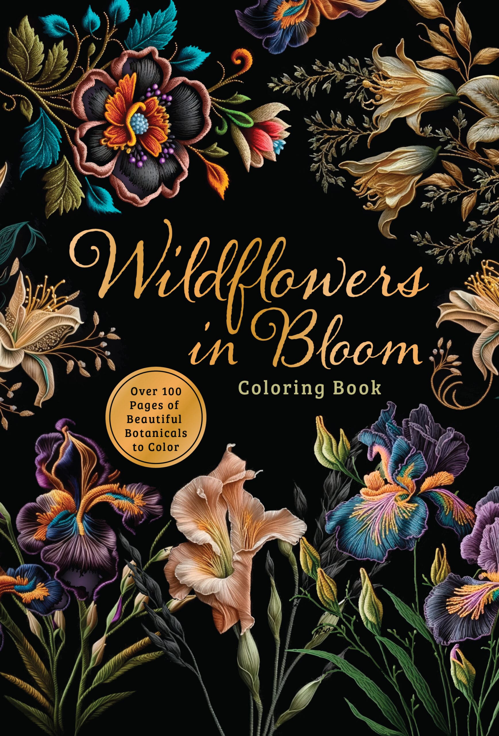 Wildflowers in Bloom Coloring Book - Walter Foster