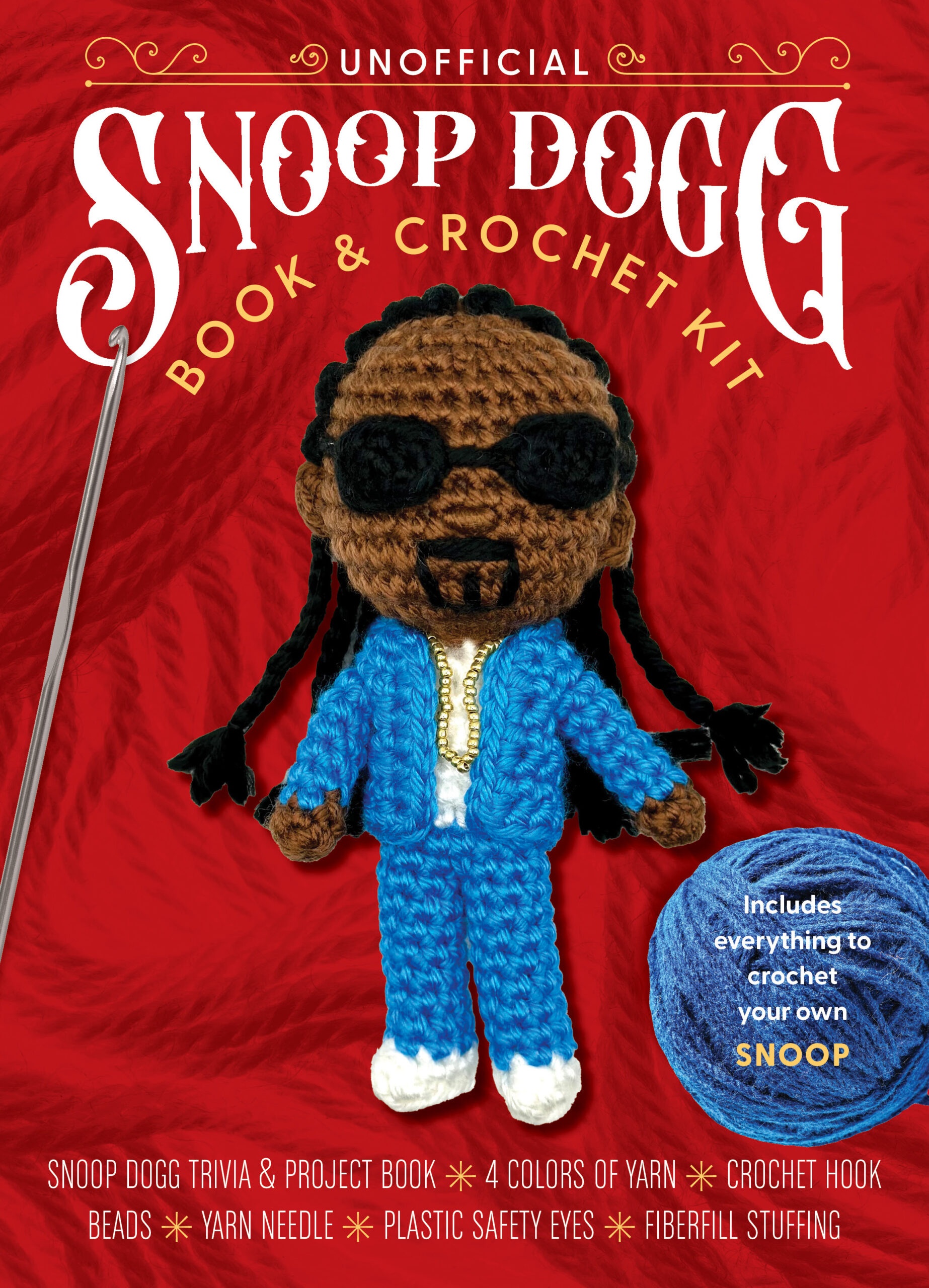 Unofficial Snoop Dogg Book and Crochet Kit - Walter Foster