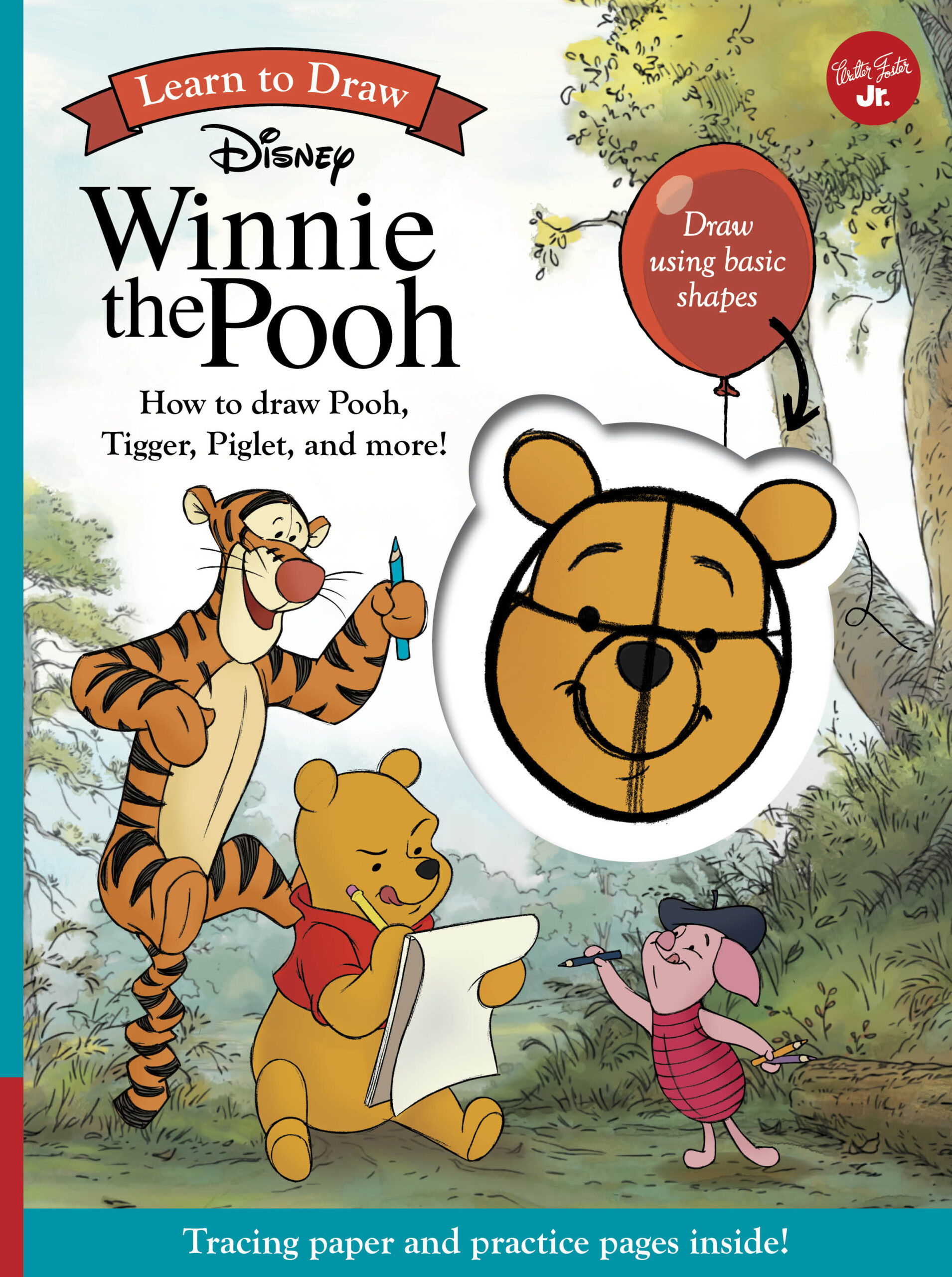 Learn to Draw Disney Winnie the Pooh - Walter Foster, image size:1910x2560