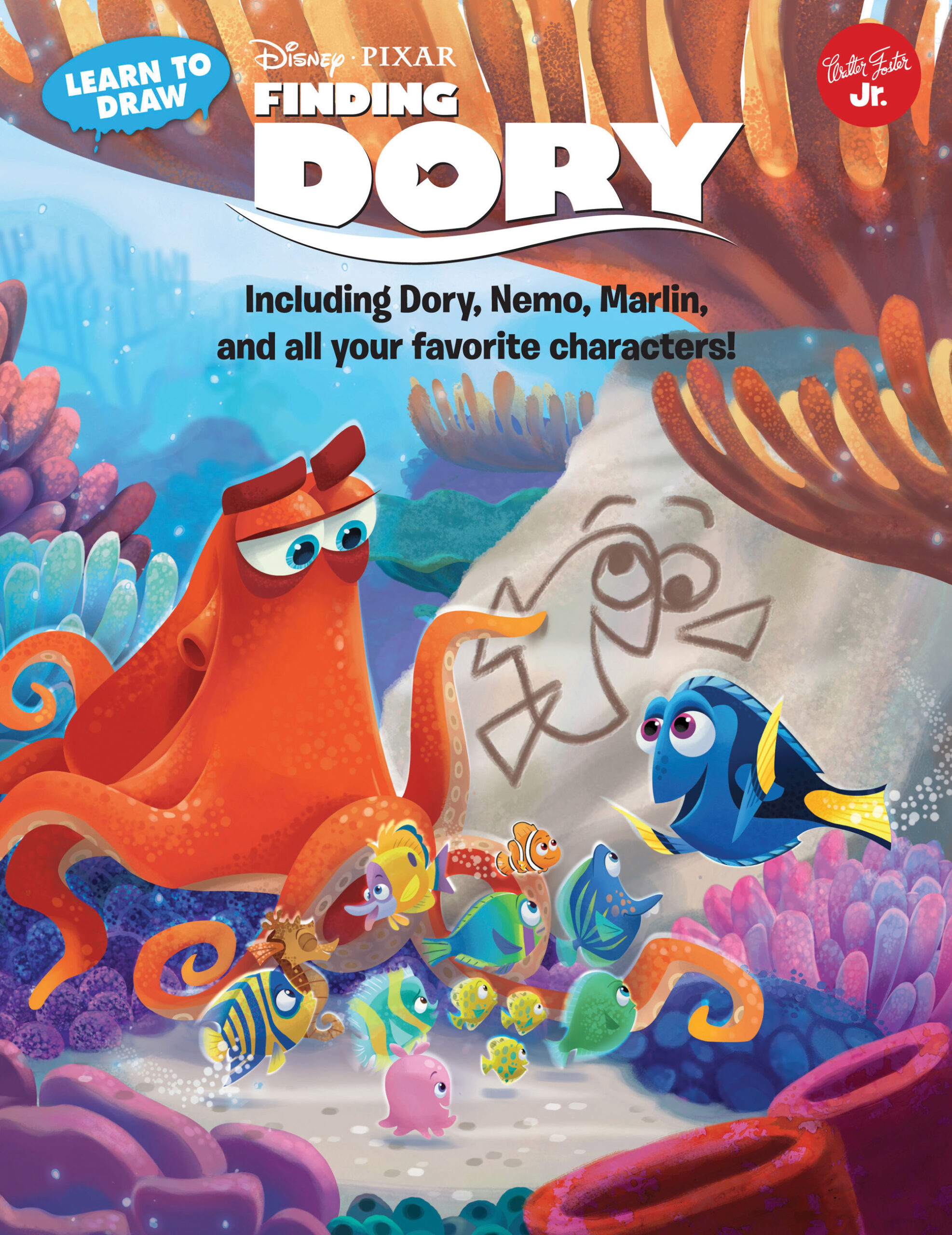 Learn to Draw Disney Pixar's Finding Dory - Walter Foster, image size:1974x2560